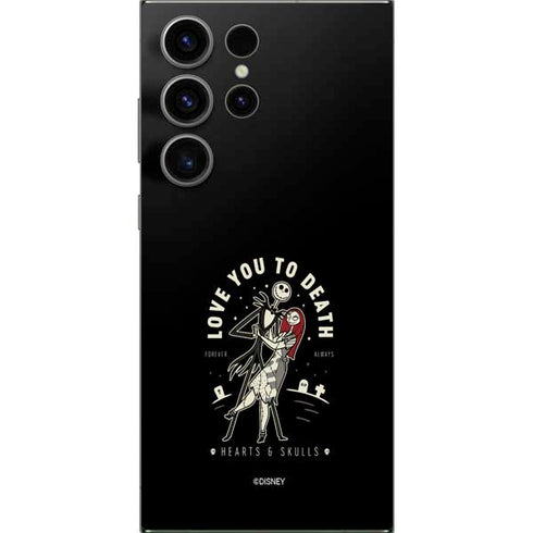 Disney The Nightmare Before Christmas Love You To Death Galaxy S25 Ultra Skin